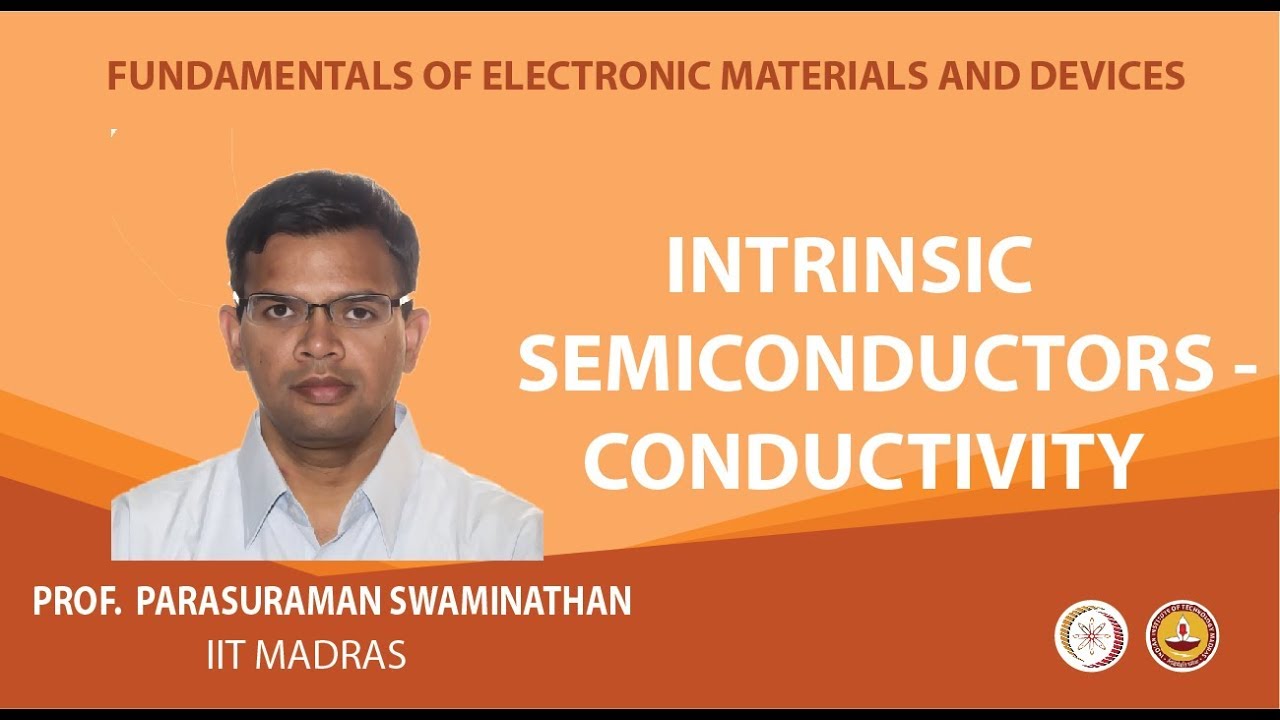 ⁣Intrinsic semiconductors - conductivity