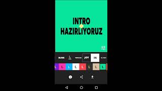 Android intro yapma uygulaması