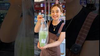 Thai Green Tea The Most Popular Morning Coffee Lady of Bangkok shortsvideo