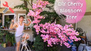 I Made My Own Cherry Blossom Tree From Scratch [DIY] | MATOKA
