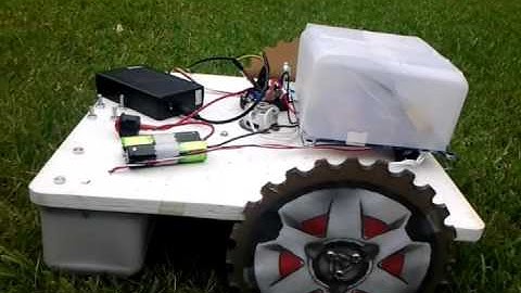 Arduino robot mower