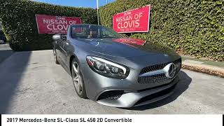 2017 Mercedes-Benz SL-Class Gray Brown madera Visalia Fresno Financing Clovis Used stock Service Hi
