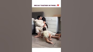 One Day Together, We Three | Couple Goals ❤️#CoupleGoals #FamilyGoals #AAISA02 DAY (151/365)😊 #love