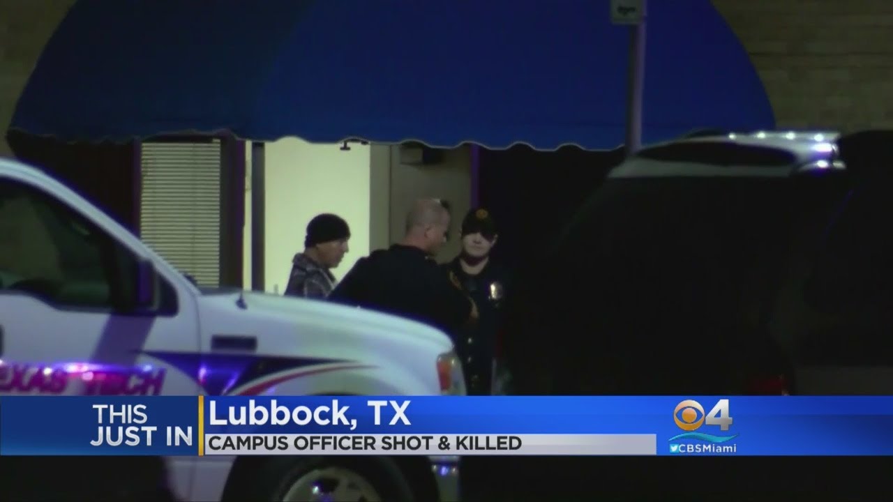 Texas Tech police officer killed, suspect in custody