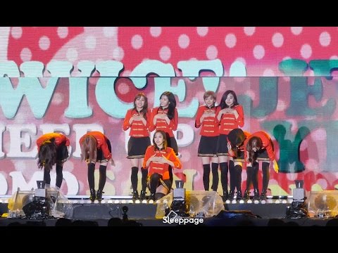 [4K/FANCAM/직캠] 161002 트와이스 (TWICE) Cheer up  @ 구로 아시아 드림콘서트 by Sleeppage