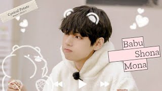 Babu Shona Mona//Taehyung FMV//Hindikorean mix//Jannat zubair//Cynical potato.