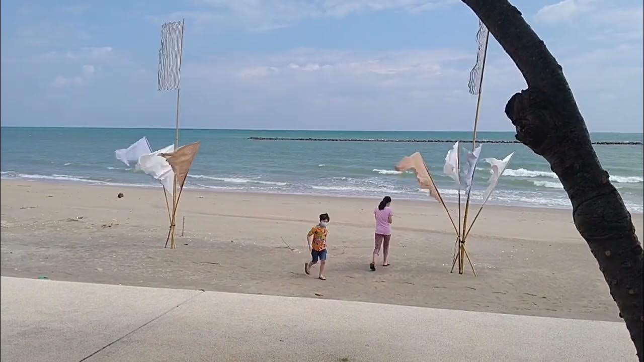 ที่พักหาดเจ้าสำราญ ⛱️☀️เคียงคลื่นทะเล ติดทะเล บรรยากาศดีงาม - YouTube