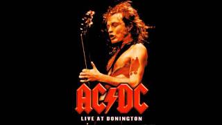 AC/DC Back in Black Live Backingtrack of guitar