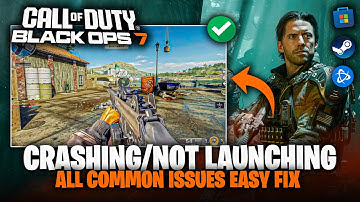 Call of Duty Black Ops 7 Open Beta crasht, start niet, loopt vast en heeft een zwart scherm. 100%...