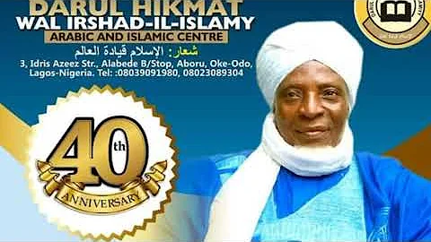 APPRECIATION BY QUEEN SEYYIDAH AL-MUBARAK @DARUL HIKMAT 40th ANNIVERSARY