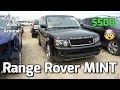 RANGE ROVER MINT ONLY $500 COPART WALK AROUND