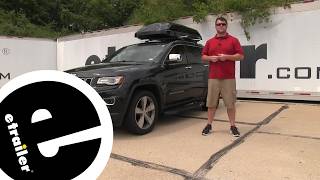 etrailer | Fit Check: Testing Inno Phantom 466 Rooftop Cargo Box on a 2014 Jeep Grand Cherokee screenshot 5