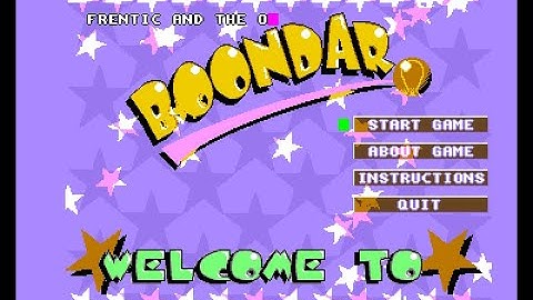 Boondar Review for the Commodore Amiga by John Gage