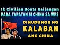 China dinudumog ngayo ng kalaban 1k civilian boats kailangan sa wps para tapatan ang china