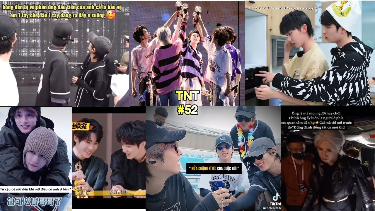 [TikTok]TNT #52|Sự dịu dàng của TNT sẽ dành cho TNT họ là 1 gia đình luôn yêu thươg đùm bọc lẫn nhau