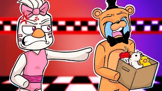 Glamrock Freddy Gets Fired In Minecraft Five Nights At Freddys