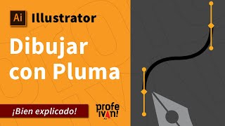 Dibujar con herramienta Pluma en Illustrator  Bien explicado