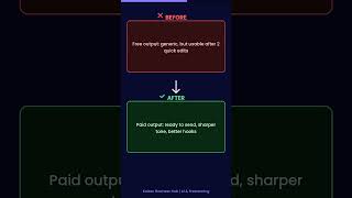 Free AI Tools vs Paid AI Tools: The Truth #shorts #paid #free #ai #aitools #freelancing #income