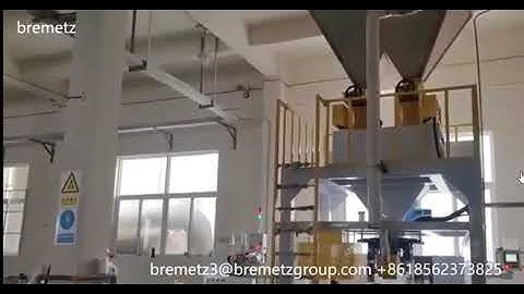 Urea filling and palletizing production line-Bremetz (shandong) machinery co.,ltd