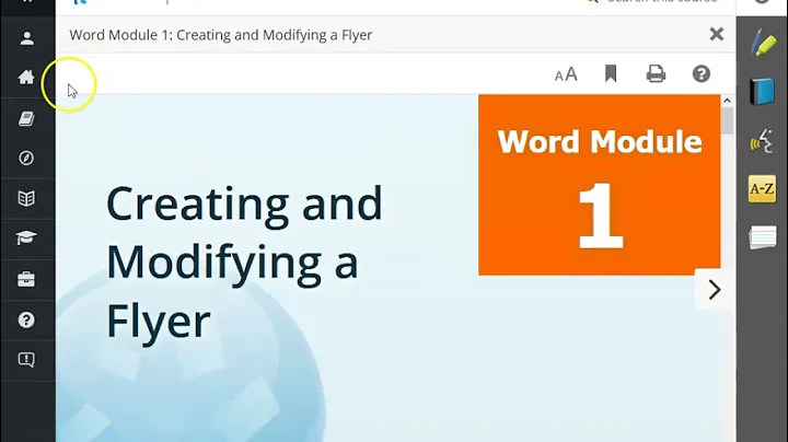 CS110 Word Module 1 Textbook project
