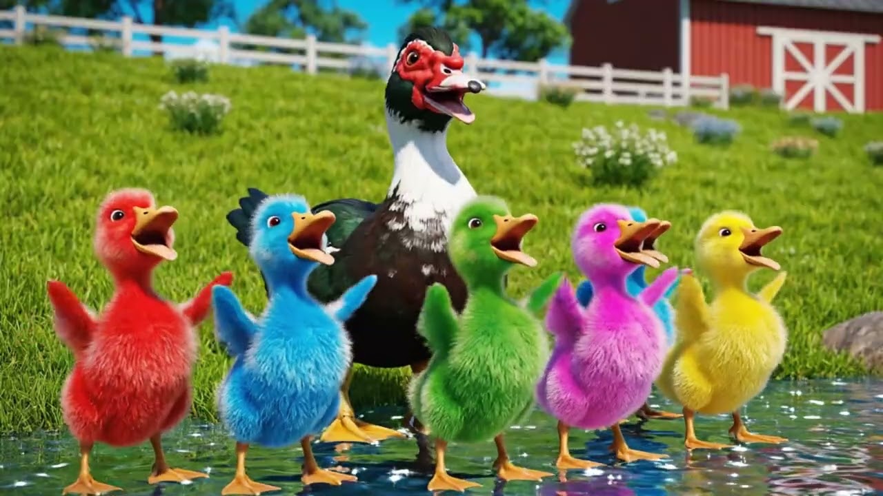 Kids Song   Five Little Ducks #