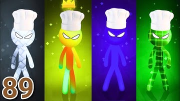 Stickman Party 1234 Player - Gameplay Walkthrough Part 89 - Tournament Mode (iOS, Android)