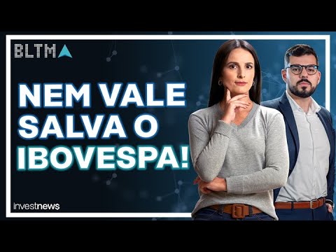 Pior sequência da história: alta da VALE3 após 7 quedas não freia baixa da bolsa