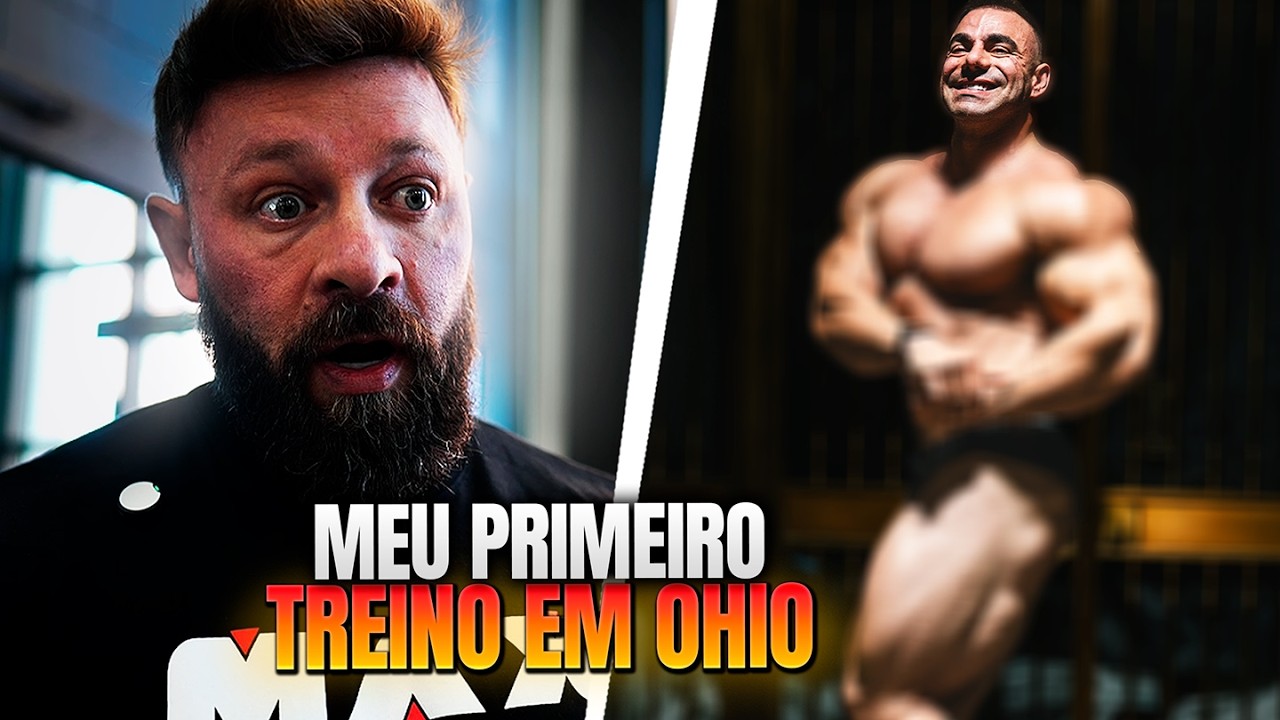 PACHO ME VIU PESSOALMENTE! | PRIMEIRO TREINO EM OHIO