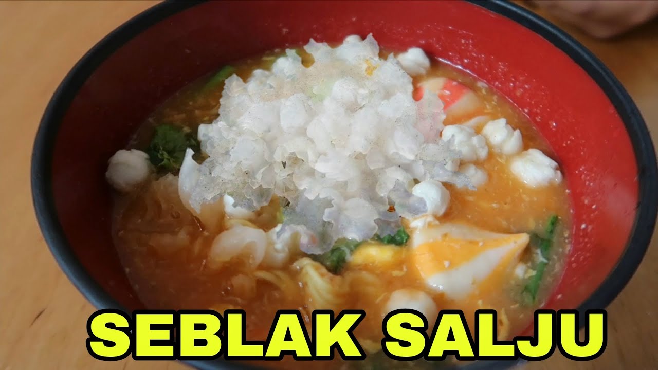 Seblak SALJU Asam Manis, Ini yang Naila suka