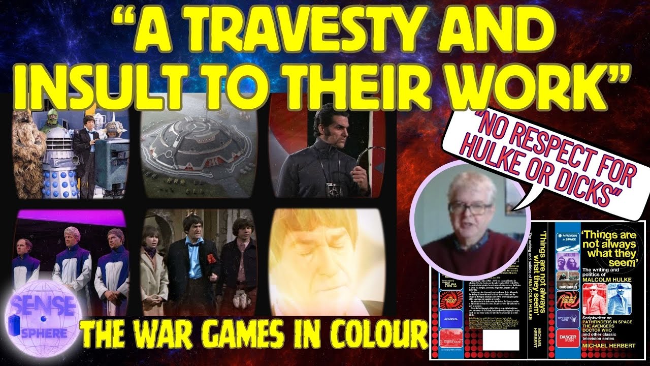 RTD'S WAR GAMES IN COLOUR DAMNED BY HULKE BIOGRAPHER AS A TRAVESTY AND INSULT TO HIS WORK