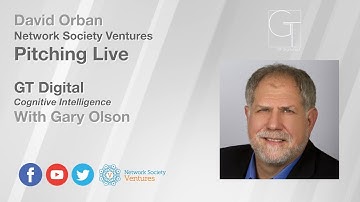 David Orban Network Society Ventures Pitching Live  GT Digital With Gary Olson