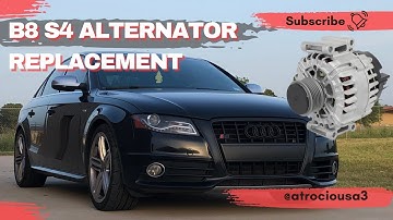 EASY Audi 3.0t Alternator DIY