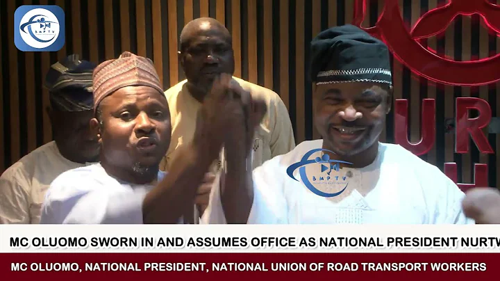 BREAKING NEWS: MC Oluomo Sworn in to Office as NURTW National President