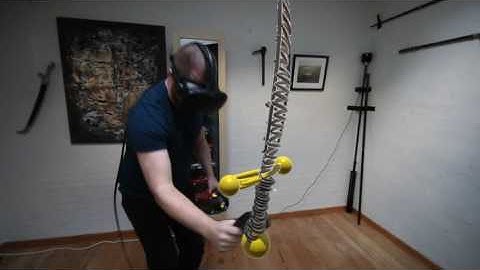 First test of mixed reality video