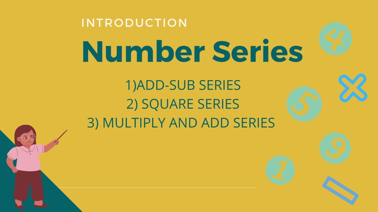 LOGICAL REASONING|| NUMBER SERIES|| SARVAGYA - YouTube