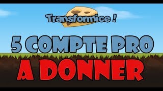 Transformice - 5 Compte Pro A Donner 2017 ! [HD]