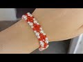 Jewelry making /How to make simple beaded bracelet /super easy tutorial for beginners step by step