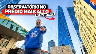 We went up to the observatory of the TALLEST BUILDING in New York - the One World Trade Center Ob...