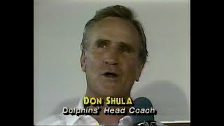 January 4, 1986 - Miami Coach Don Shula After His Dolphins Top Cleveland in Playoffs