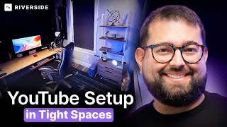 Small Room ➡️ YouTube Studio: Camera, Audio, and Lighting Tips