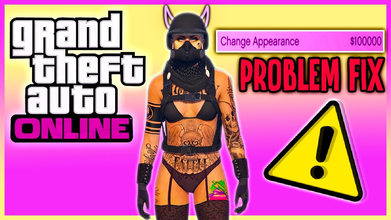 *𝗣𝗥𝗢𝗕𝗟𝗘𝗠 𝗙𝗜𝗫*⚠️𝗛𝗼𝘄 𝗧𝗼 𝗖𝗵𝗮𝗻𝗴𝗲 𝗖𝗵𝗮𝗿𝗮𝗰𝘁𝗲𝗿 𝗔𝗽𝗽𝗲𝗮𝗿𝗮𝗻𝗰𝗲 𝗶𝗻 𝗚𝗧𝗔 𝟱 𝗢𝗻𝗹𝗶𝗻𝗲 𝗡𝗘𝗫𝗧