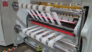 SRC Systems 650 Slitter | Low Tension Testing with Glass Fiber