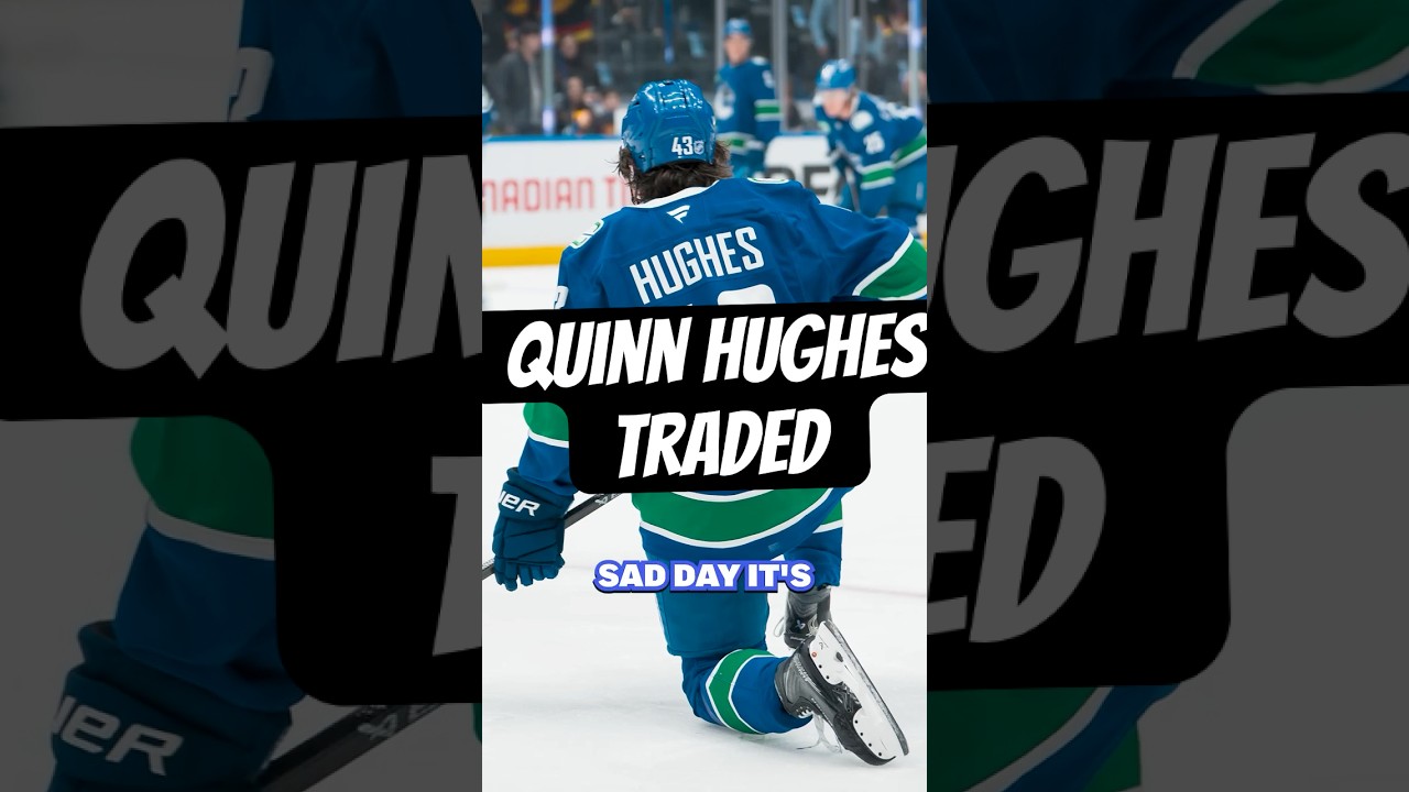 The Canucks failed Quinn Hughes.  Quinn Hughes in no way failed the Vancouver Canucks.