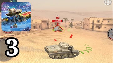 World of Tanks - Gameplay Walkthrough - Part 3(Android,iOS)
