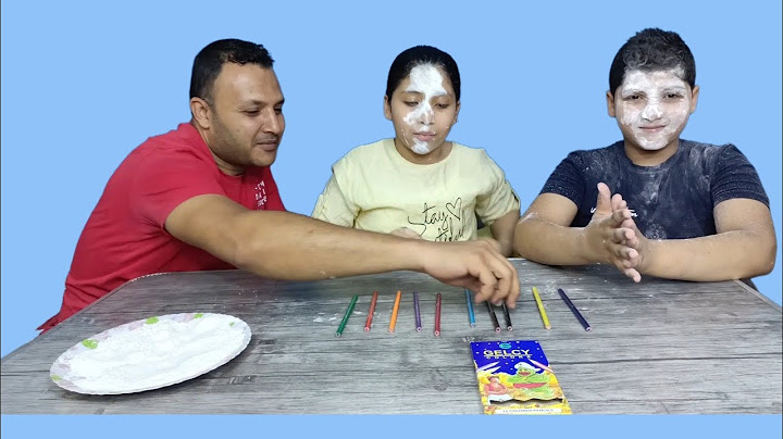 تحدي سحب الالوان مع الدقيق  Color Challenge with a Flour Punishment