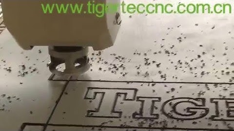 TigerTec CNC router with floating head