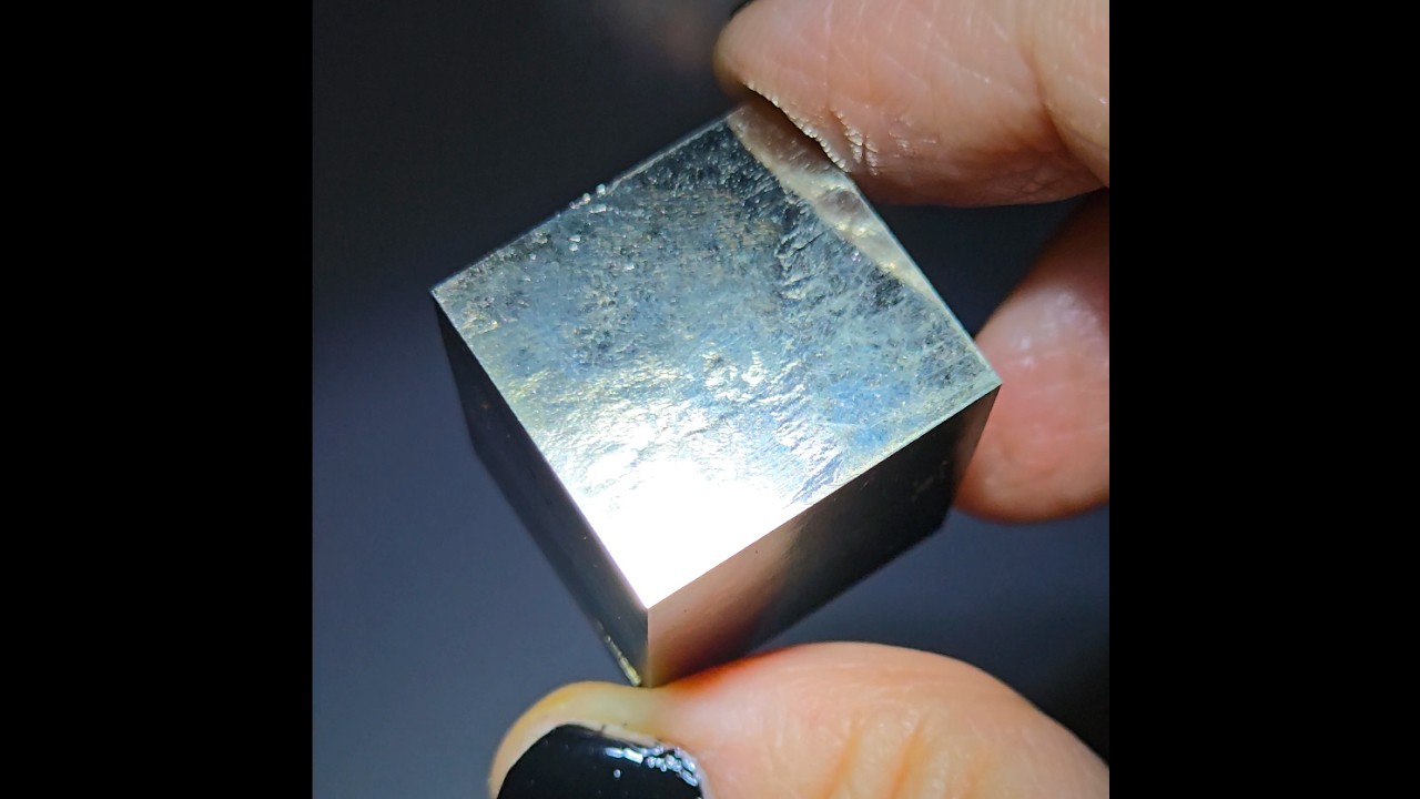 Pyrite single cube from Spain - PY47