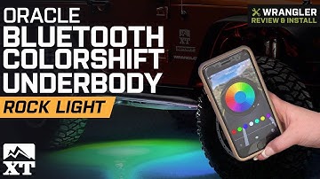 Jeep Wrangler Oracle ColorSHIFT Underbody Rock Light (1987-2018 YJ, TJ, JK & JL) Review & Install