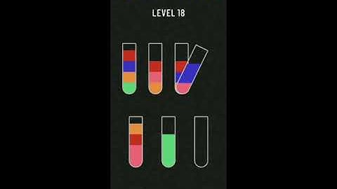 Water Sort Puzzle - LEVEL 18