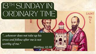 13th Sunday in Ordinary Time | June 28, 2026